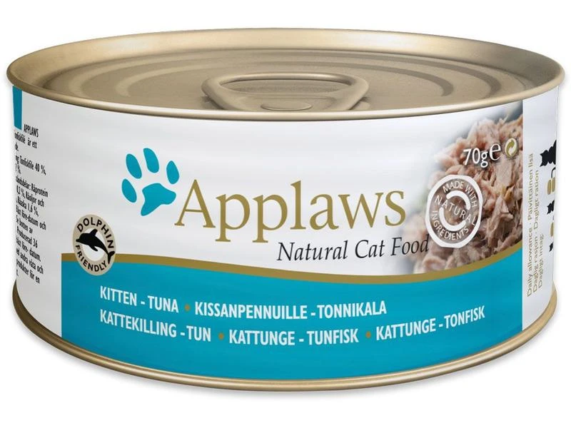 Applaws Nassfutter Dose Kitten Thunfisch, 24 x 70 g 4 Applaws Nassfutter Dose Kitten Thunfisch, 24 x 70 g – Bild 2
