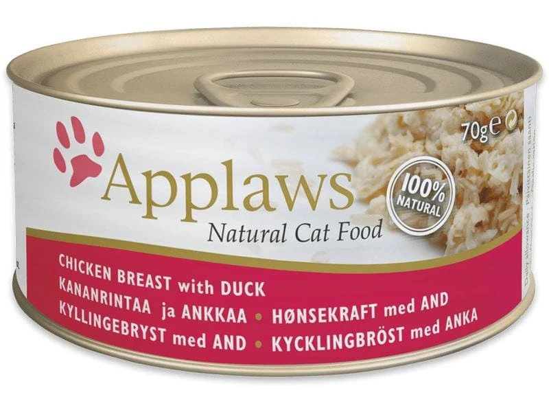 Applaws Nassfutter Dose Hühnerbrust & Ente, 70 g 3 Applaws Nassfutter Dose Hühnerbrust & Ente, 70 g