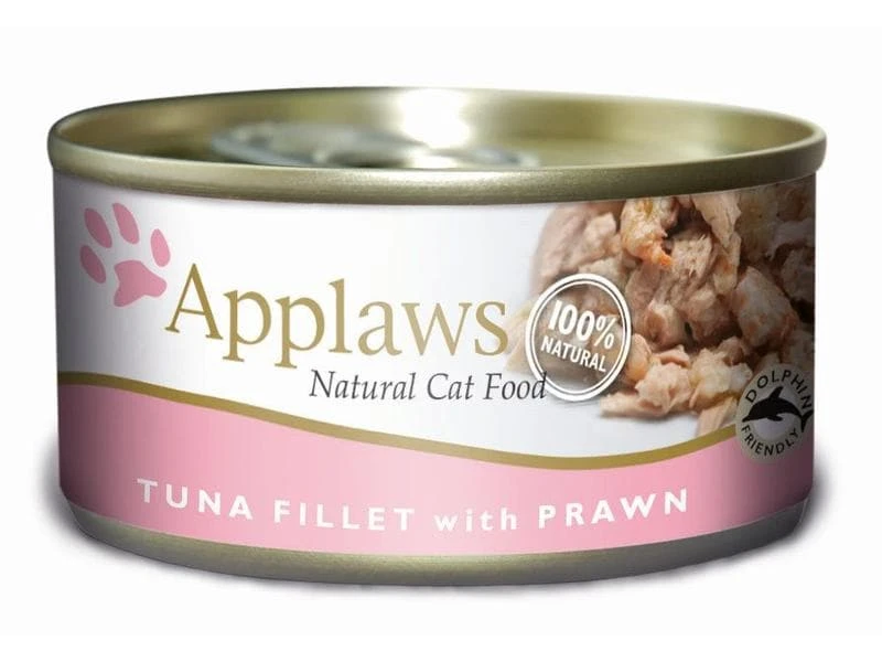 Applaws Nassfutter Dose Thunfischfilet & Garnelen in Brühe, 24x156g 4 Applaws Nassfutter Dose Thunfischfilet & Garnelen in Brühe, 24x156g – Bild 2