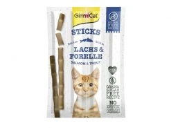 Gimpet Katzen-Snack Sticks Lachs & Forelle, 4 Stück