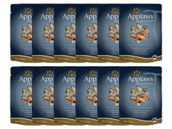 Applaws Nassfutter Pouch Thunfisch & Seebrasse, 12 x 70 g