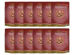 Applaws Nassfutter Pouch Thunfisch & Pazifik-Garnelen, 12 x 70 g