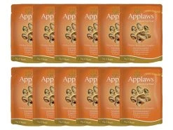 Applaws Nassfutter Pouch Huhn & Kürbis, 12 x 70 g