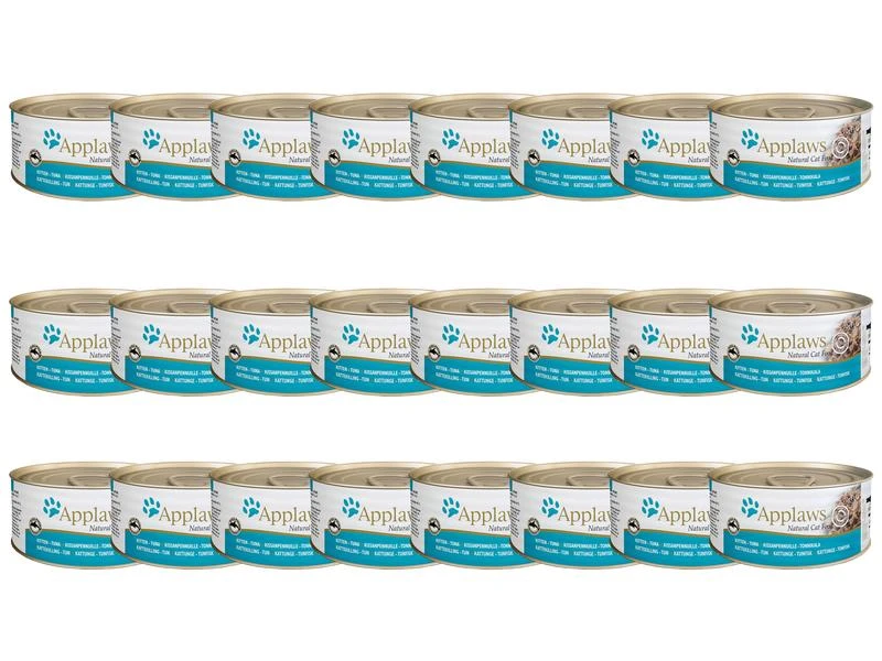 Applaws Nassfutter Dose Kitten Thunfisch, 24 x 70 g 3 Applaws Nassfutter Dose Kitten Thunfisch, 24 x 70 g