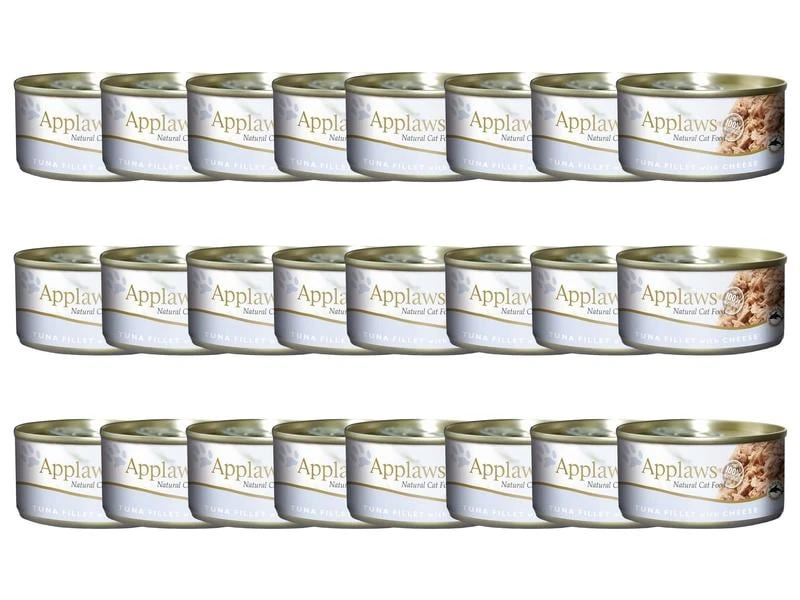 Applaws Nassfutter Dose Thunfischfilet & Käse in Brühe, 24 x 156 g 3 Applaws Nassfutter Dose Thunfischfilet & Käse in Brühe, 24 x 156 g