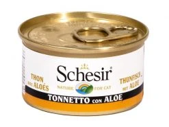Schesir Nassfutter Thunfisch & Aloe in Gelée, 85 g
