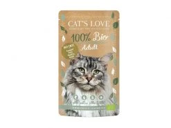 Cat's Love Nassfutter BIO Adult Ente, 100 g