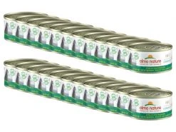 Almo Nature Nassfutter HFC Complete Huhn mit Grünen Bohnen, 24 x 70 g