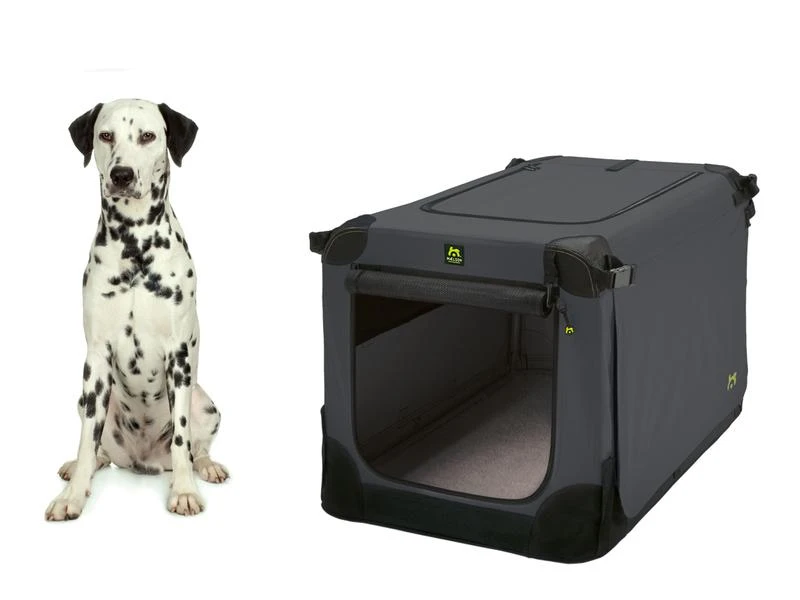 Maelson Transportbox Soft Kennel, Gr. 82 Anthrazit 4 Maelson Transportbox Soft Kennel, Gr. 82 Anthrazit – Bild 2