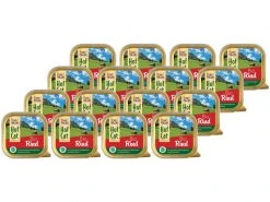 HofCat Nassfutter Rind, 16 x 100g