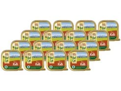 HofCat Nassfutter Kalb, 16 x 100g