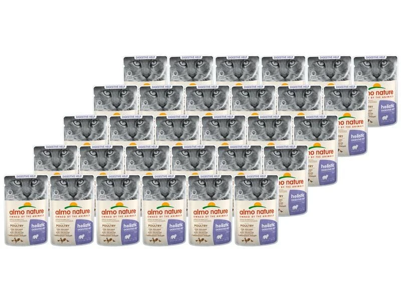 Almo Nature Nassfutter Holistic Digestive Help mit Geflügel, 30 x 70 g 3 Almo Nature Nassfutter Holistic Digestive Help mit Geflügel, 30 x 70 g