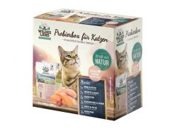 Wildes Land Nassfutter Adult Pouch Probierbox 8 x 100 g