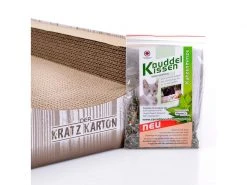 CanadianCat Kratzmöbel Kratzkarton, Braun-weiss -Katzenwelt Verkaufsgeschäft 222623218 xxl