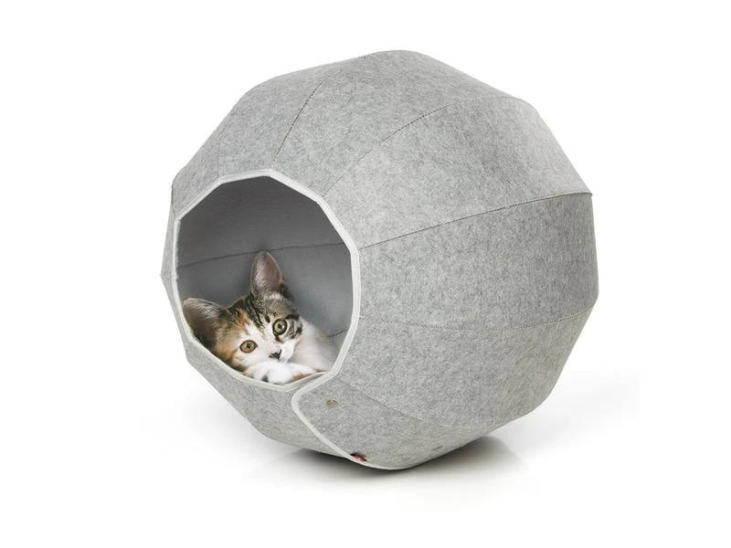 CanadianCat Katzenhöhle in Kugelform, XXL 4 CanadianCat Katzenhöhle in Kugelform, XXL – Bild 2