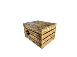 Holz Zollhaus Korbhöhle Vintage geflammt, 50 x 40 x 32 cm -Katzenwelt Verkaufsgeschäft 223017100 xxl