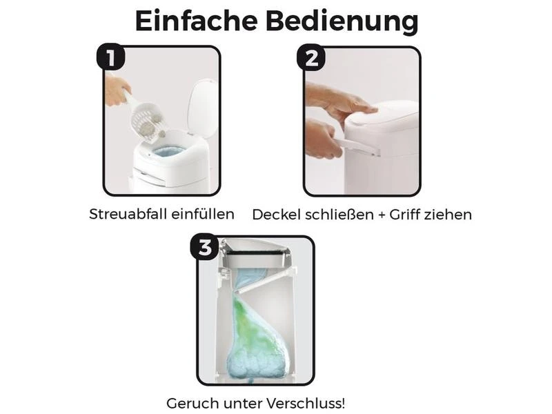 LitterLocker Katzenstreueimer Fashion 6 LitterLocker Katzenstreueimer Fashion – Bild 4