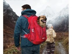 Kurgo Tiertransport-Rucksack G-Train K9, Chili Red -Katzenwelt Verkaufsgeschäft 224558077 xxl