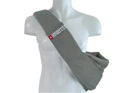 4LazyLegs Tiertransport-Tasche Canvas, Mineral Grey, XS