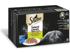 Sheba Nassfutter Selection in Sauce Feine Vielfalt, 8 x 85 g