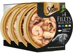Sheba Katzen-Snack Filets Selection, 4 x 60 g