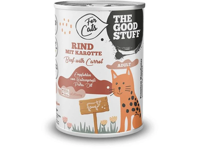 The Goodstuff Nassfutter Rind mit Karotte Adult 400g 3 The Goodstuff Nassfutter Rind mit Karotte Adult 400g