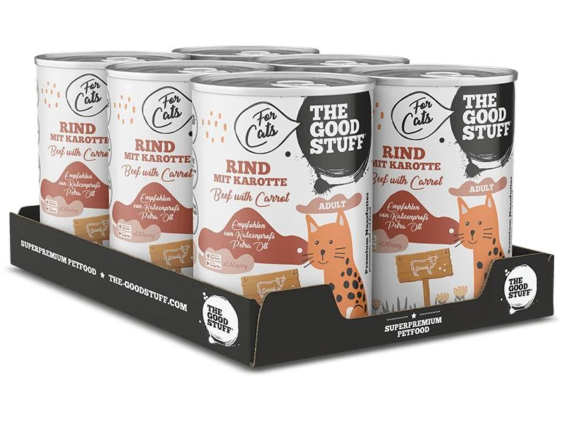 The Goodstuff Nassfutter Rind mit Karotte Adult 400g 4 The Goodstuff Nassfutter Rind mit Karotte Adult 400g – Bild 2