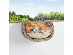 Greemotion PET Katzenkorb Rattan-Optik, Beige -Katzenwelt Verkaufsgeschäft 227494413 xxl