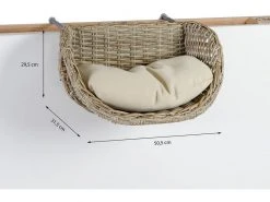 Greemotion PET Katzenkorb Rattan-Optik, Beige -Katzenwelt Verkaufsgeschäft 227494420 xxl