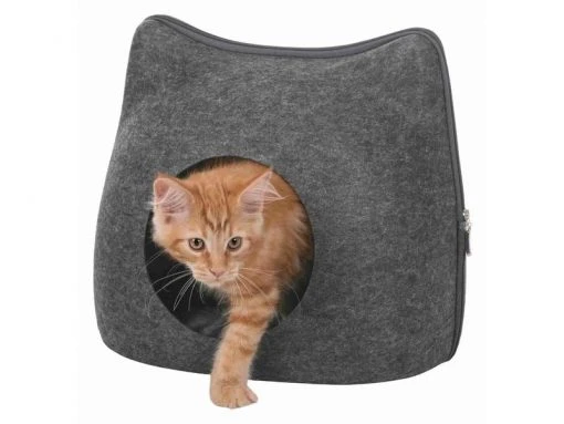 Trixie Kuschelhöhle Cat Filzoptik 5 Trixie Kuschelhöhle Cat Filzoptik -Katzenwelt Verkaufsgeschäft 227637937 xxl