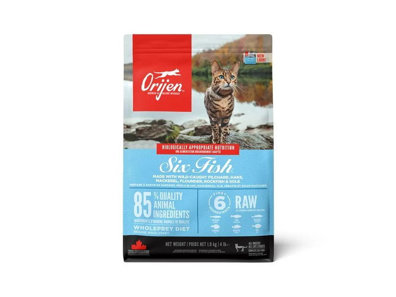 Orijen Trockenfutter Cat Six Fish 1.8 kg 3 Orijen Trockenfutter Cat Six Fish 1.8 kg