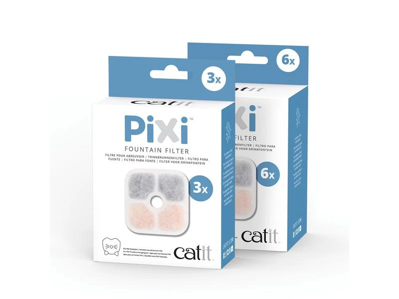 Catit Ersatzfilter zu Pixi, 6 Stück 4 Catit Ersatzfilter zu Pixi, 6 Stück – Bild 2