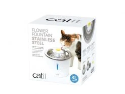 Catit Wasserautomat Flower Fountain Stahl, 3 l -Katzenwelt Verkaufsgeschäft 229518485 xxl