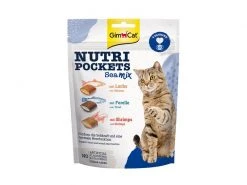 Gimpet Katzen-Snack Nutri Pockets Sea Mix, 150g