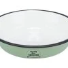 Trixie Napf Emaille/Edelstahl 0.2 l, Ø 12 cm , Grün -Katzenwelt Verkaufsgeschäft 229890427 xxl