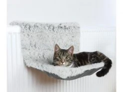 Trixie Hängematte Harvey, 45 x 26 x 31 cm, Weiss/Schwarz -Katzenwelt Verkaufsgeschäft 230123436 xxl