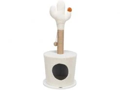 Trixie Kuschelhöhle mit Kaktus, Ø 36 x 84 cm, Creme