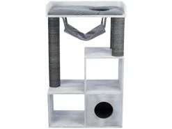 Trixie Kratzbaum mit Regalfunktion, 72 x 110 x 38 cm, Grau -Katzenwelt Verkaufsgeschäft 230128324 xxl