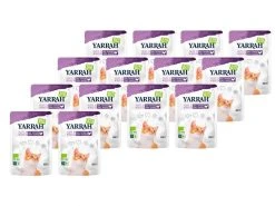 Yarrah Bio-Nassfutter Filet Truthahn, 14 x 85 g