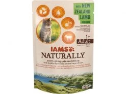Iams Nassfutter Naturally Adult Lamm 85g in Sauce
