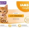 Iams Nassfutter Delights Kitten Huhn 12 x 85g in Sauce -Katzenwelt Verkaufsgeschäft 231076579 xxl