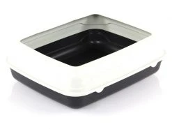 SwissPet Katzentoilette Topy L dunkelgrau