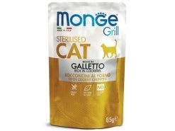 Monge Nassfutter Grill Sterilised Huhn, 85 g