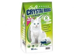 Crystal Rocks Katzenstreu Soft Fresh, 10 l, klumpend