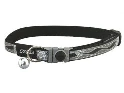 Rogz Katzenhalsband Nightcat schwarz