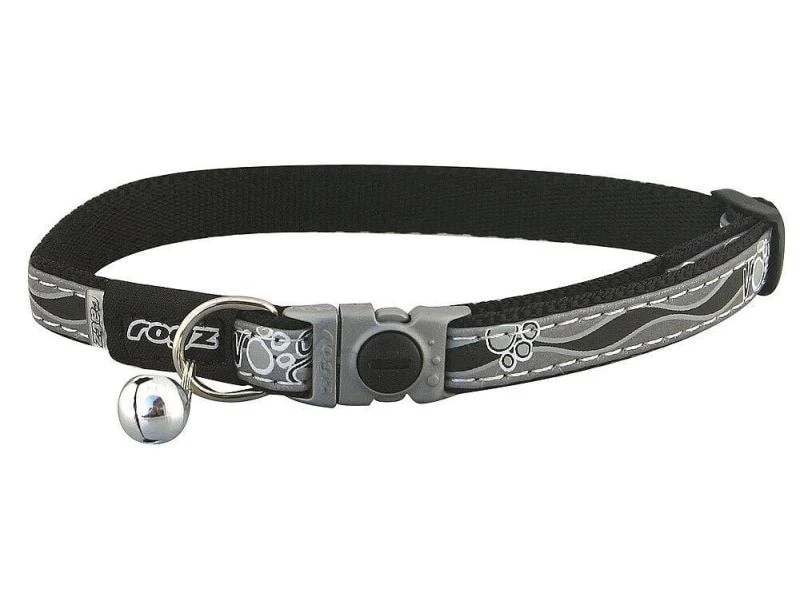 Rogz Katzenhalsband Nightcat schwarz 3 Rogz Katzenhalsband Nightcat schwarz