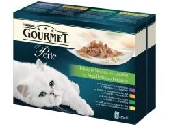 Purina Nassfutter Gourmet Perle mit Gemüse, 8 x 85 g