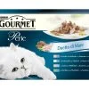 Purina Nassfutter Gourmet Perle Lachs & Seelachs, 4 x 85 g