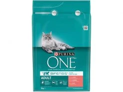 Purina ONE Trockenfutter Adult Lachs & Vollkorn, 3 kg