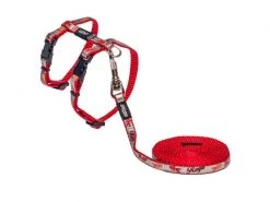 Rogz Katzengeschirr ReflectoCat rot